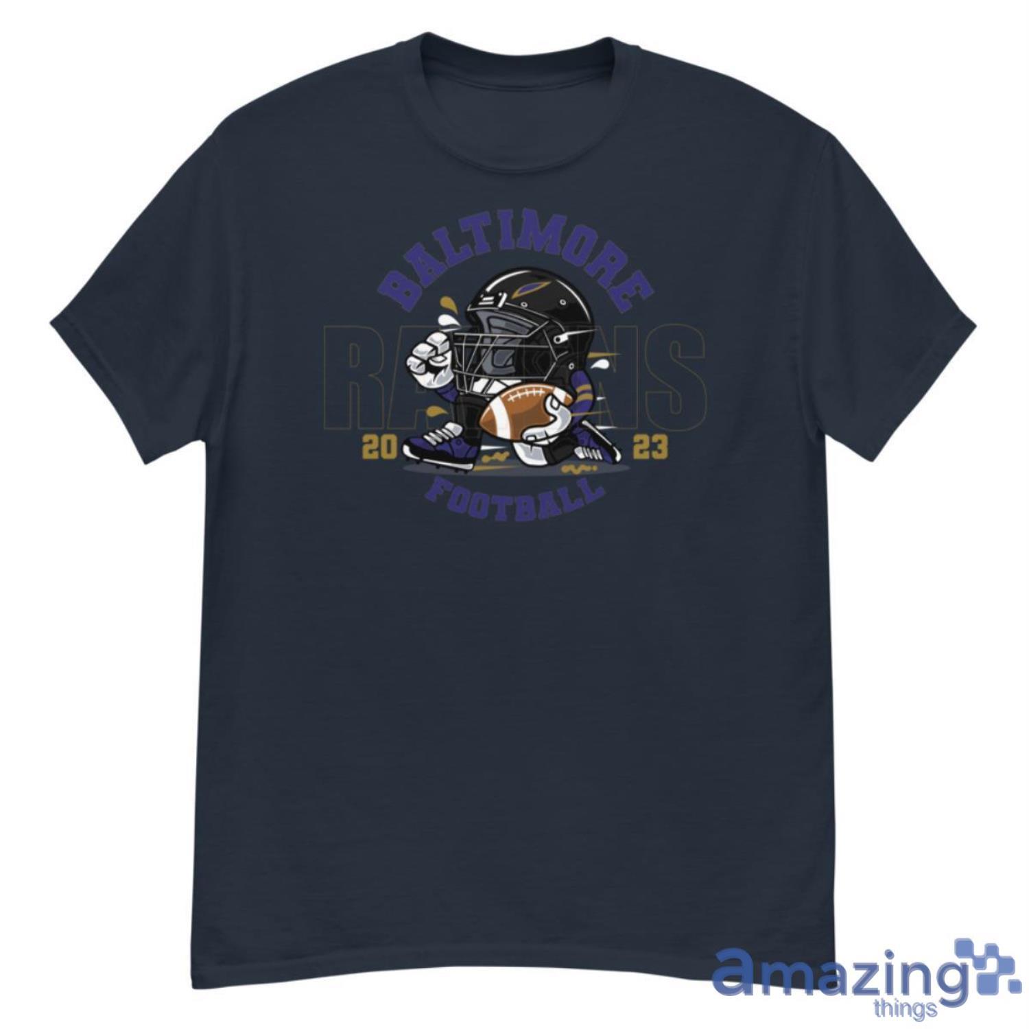 Baltimore Ravens Football T-Shirt Hoodie Sweatshirt - G500 Men’s Classic T-Shirt-2