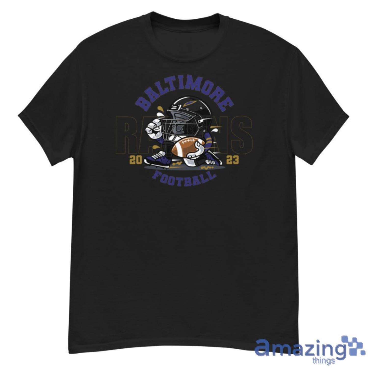 Baltimore Ravens Football T-Shirt Hoodie Sweatshirt - G500 Men’s Classic T-Shirt-1