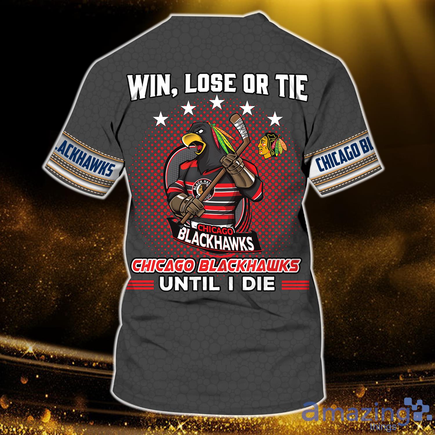 Chicago Blackhawks Personalized Name 3D Tshirt Best Gift For Men And Women Fan image Chicago Blackhawks Personalized Name 3D Tshirt Best Gift For Men And Women Fan Product Photo 3