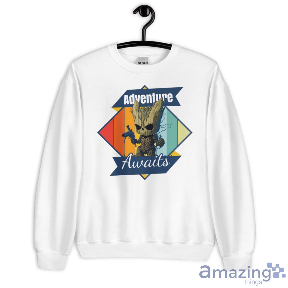 Groot Adventure A Waits Shirt - Unisex Heavy Blend Crewneck Sweatshirt