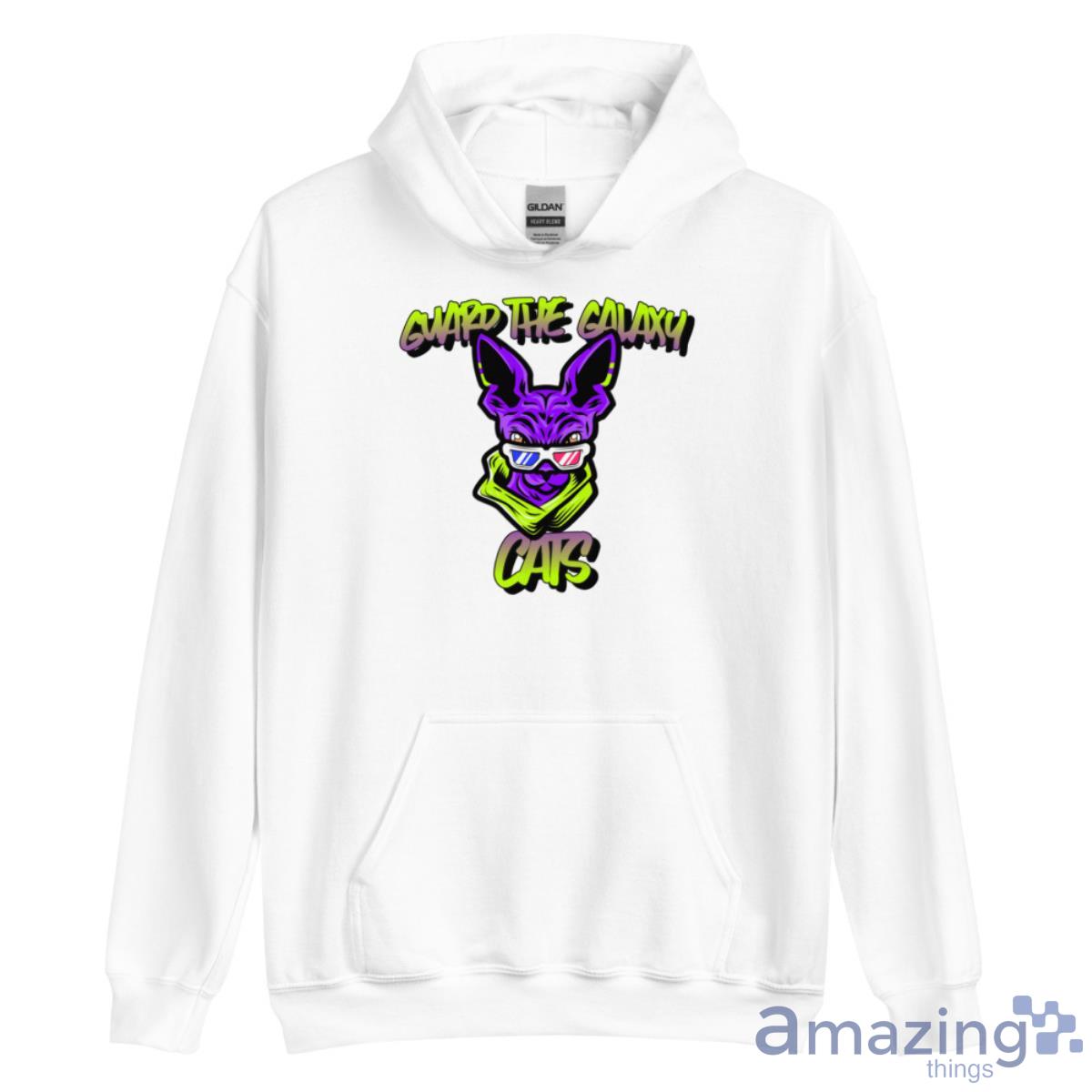 Guardian Of The Galaxy Cats Shirt image Guardian Of The Galaxy Cats Shirt - Unisex Heavy Blend Hooded Sweatshirt