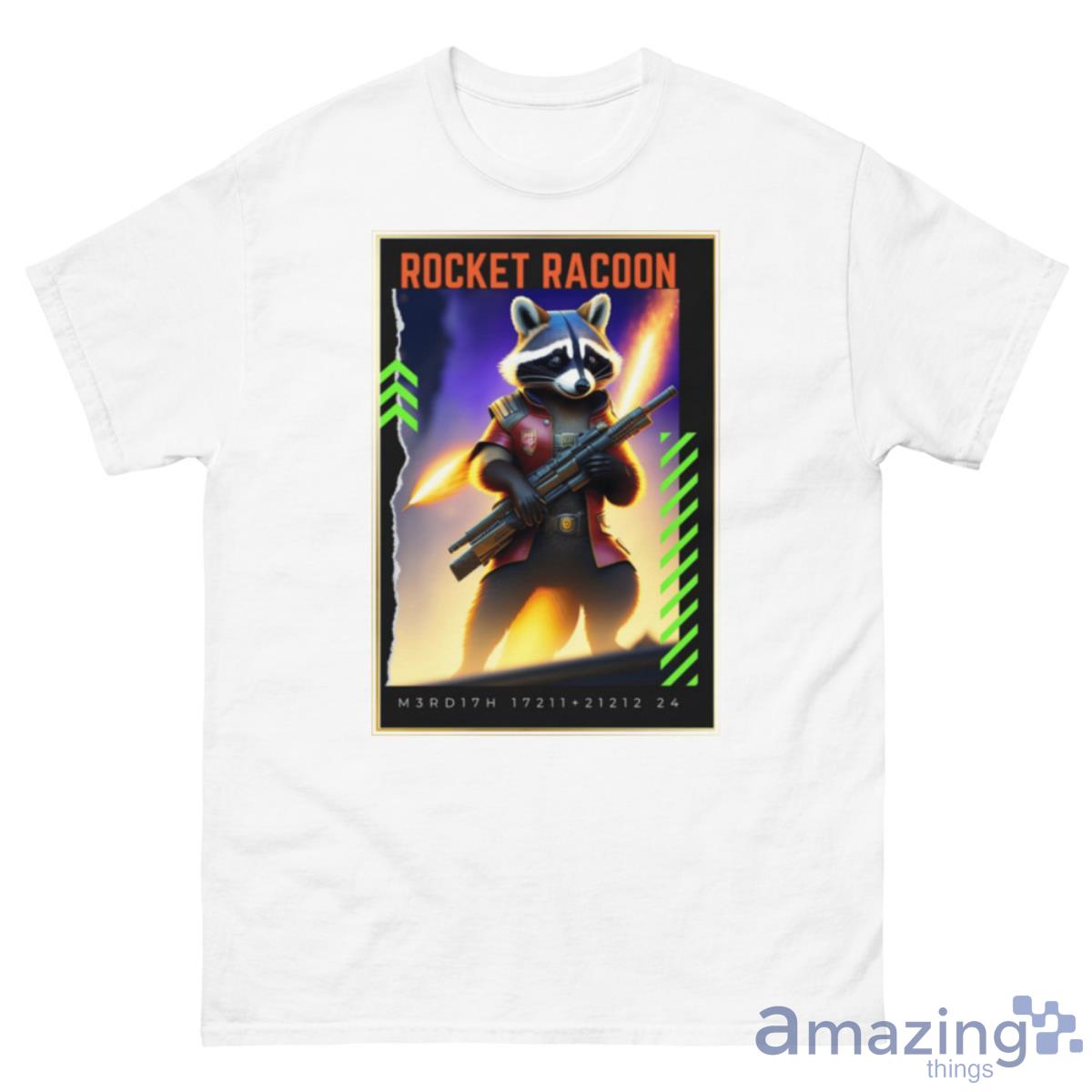 Guardians Of The Galaxy Rocket Racoon Shirt - 500 Men’s Classic Tee Gildan