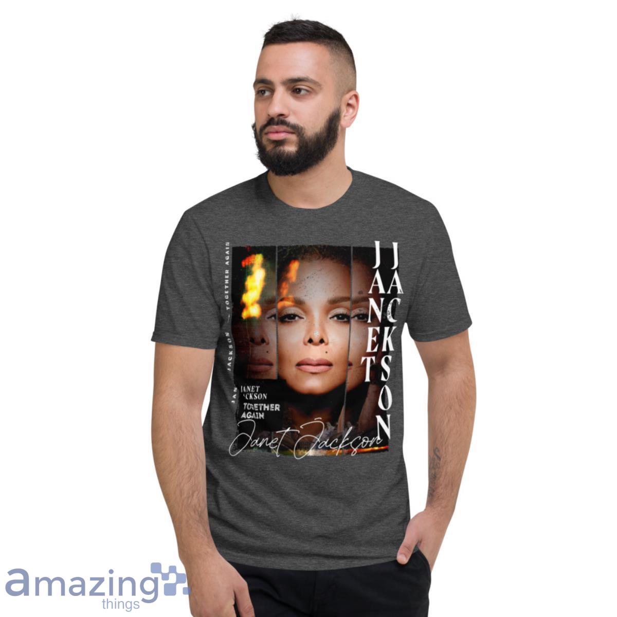 Janet Jackson Together Again Tour 2023 fans T Shirt image Janet Jackson Together Again Tour 2023 fans T-Shirt - Short Sleeve T-Shirt-1