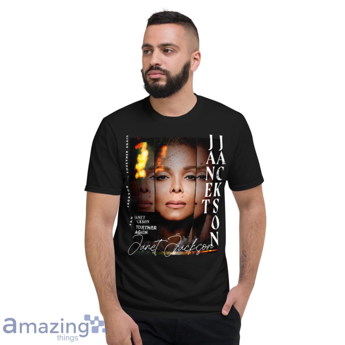 Janet Jackson Together Again Tour 2023 fans T Shirt image Janet Jackson Together Again Tour 2023 fans T-Shirt - Short Sleeve T-Shirt
