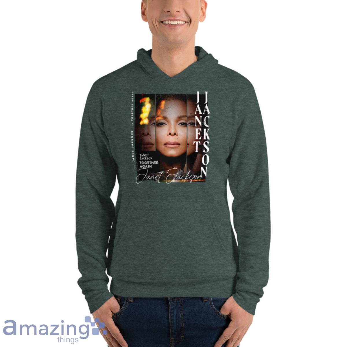 Janet Jackson Together Again Tour 2023 fans T Shirt image Janet Jackson Together Again Tour 2023 fans T-Shirt - Unisex Fleece Pullover Hoodie-1