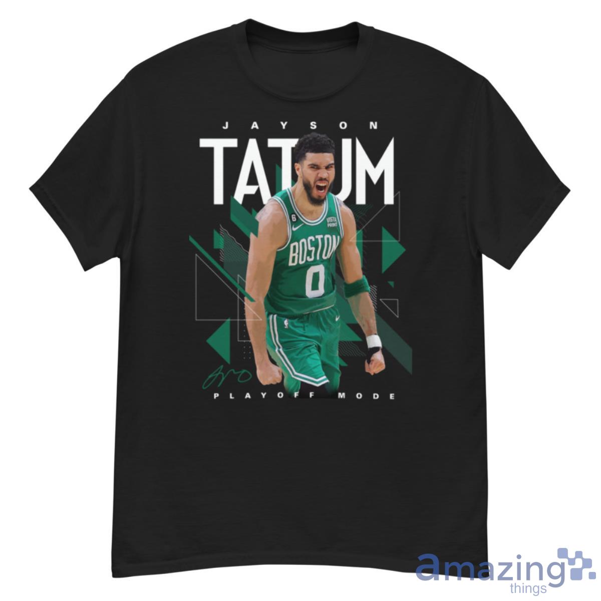 Jayson Tatum Boston Celtics "Logo" Jersey shirt Hooded SWEATSHIRT