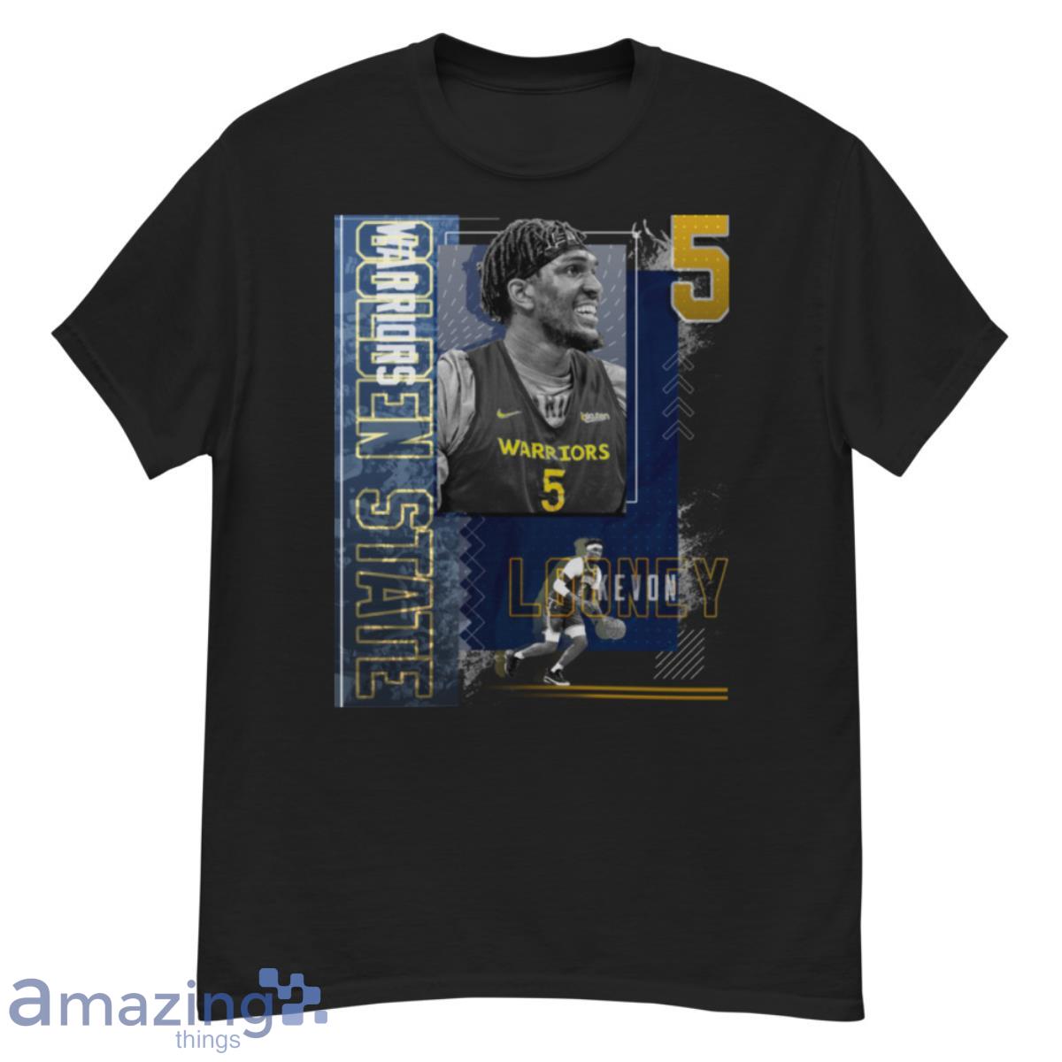 Kevon Looney Basketball Paper Poster Warriors Shirt - G500 Men’s Classic T-Shirt