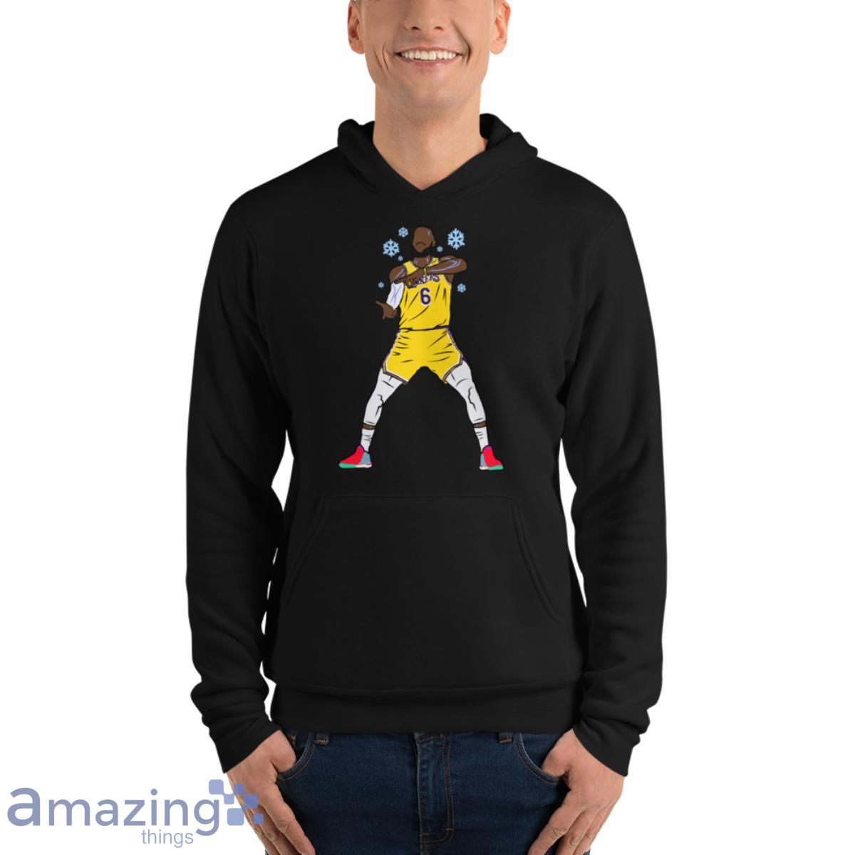 LA Lakers LeBron James ice in my veins shirt, hoodie, sweater and