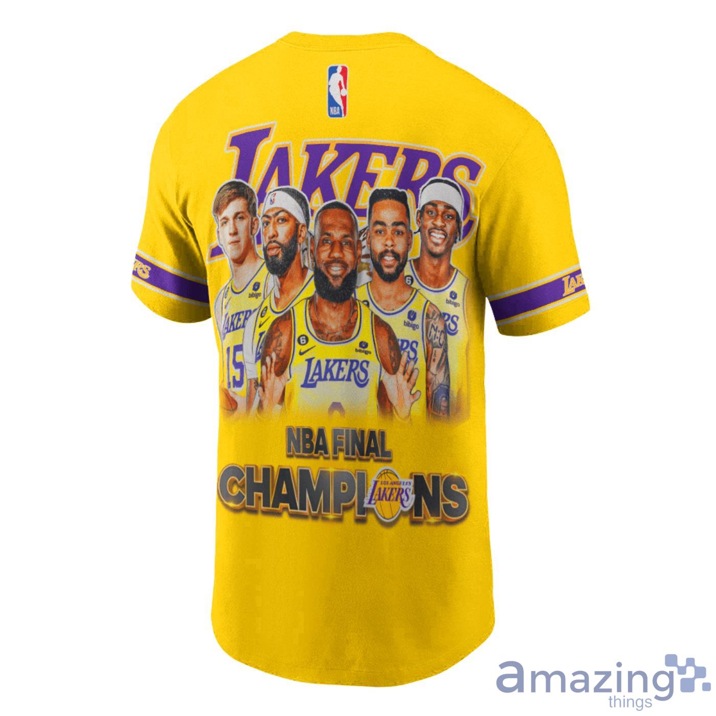 Los Angeles Lakers Dynasty National Basketball Association 2023 3D T-Shirt