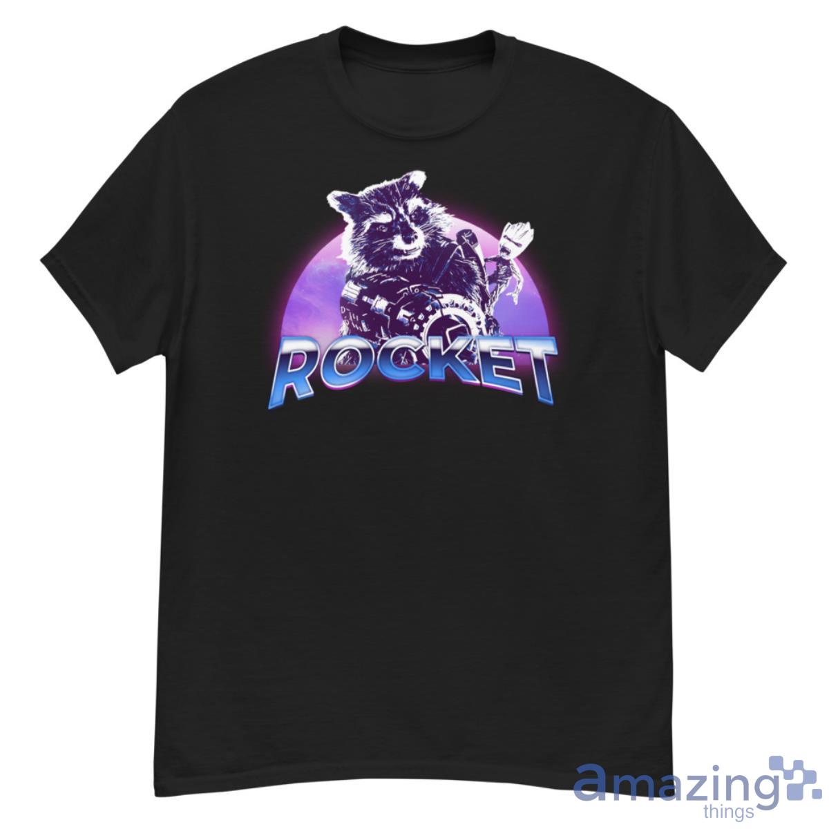 Rocket Raccoon Retrowave Shirt - G500 Men’s Classic T-Shirt