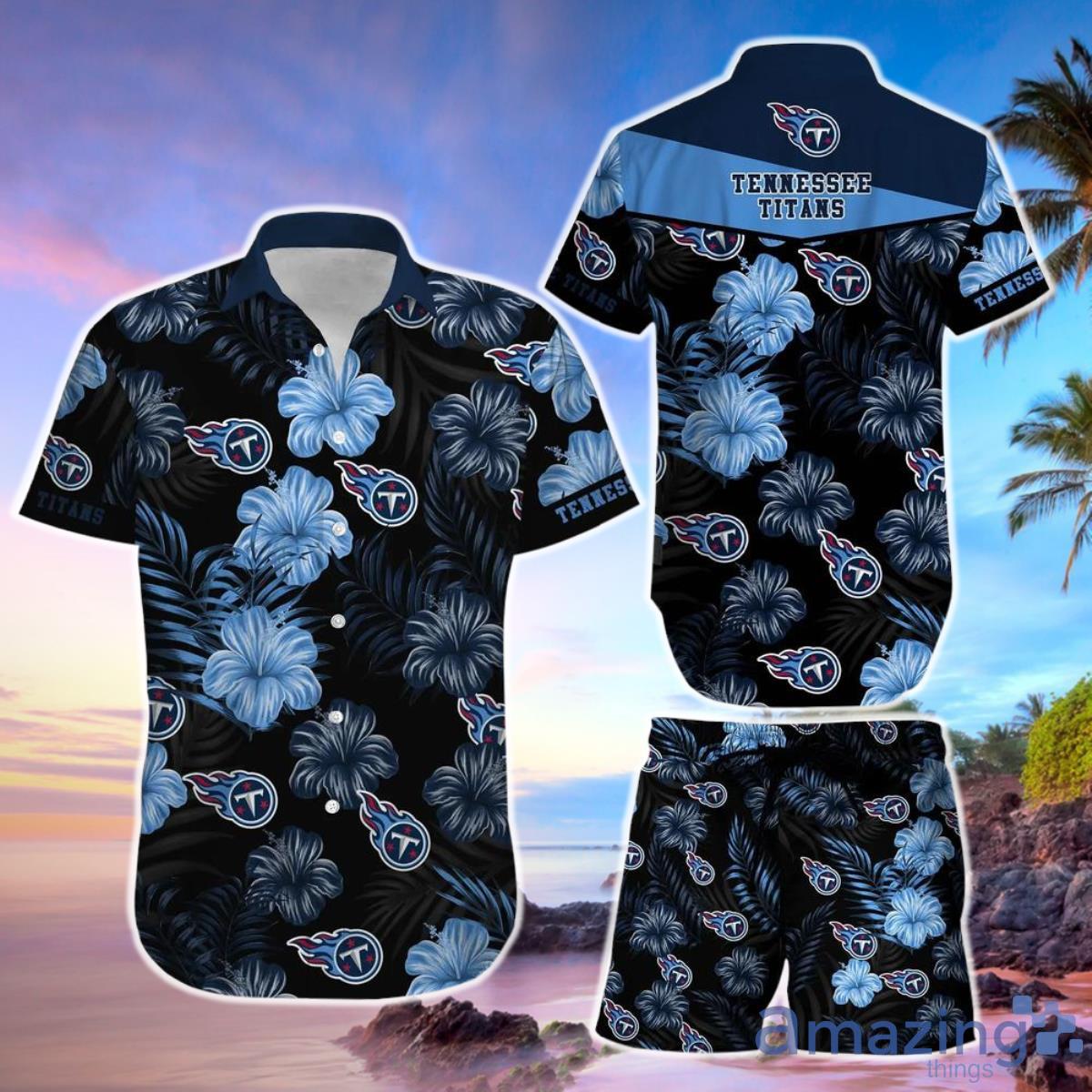 Tennessee Titans NFL Football Hawaiian Shirt Short Summer With
