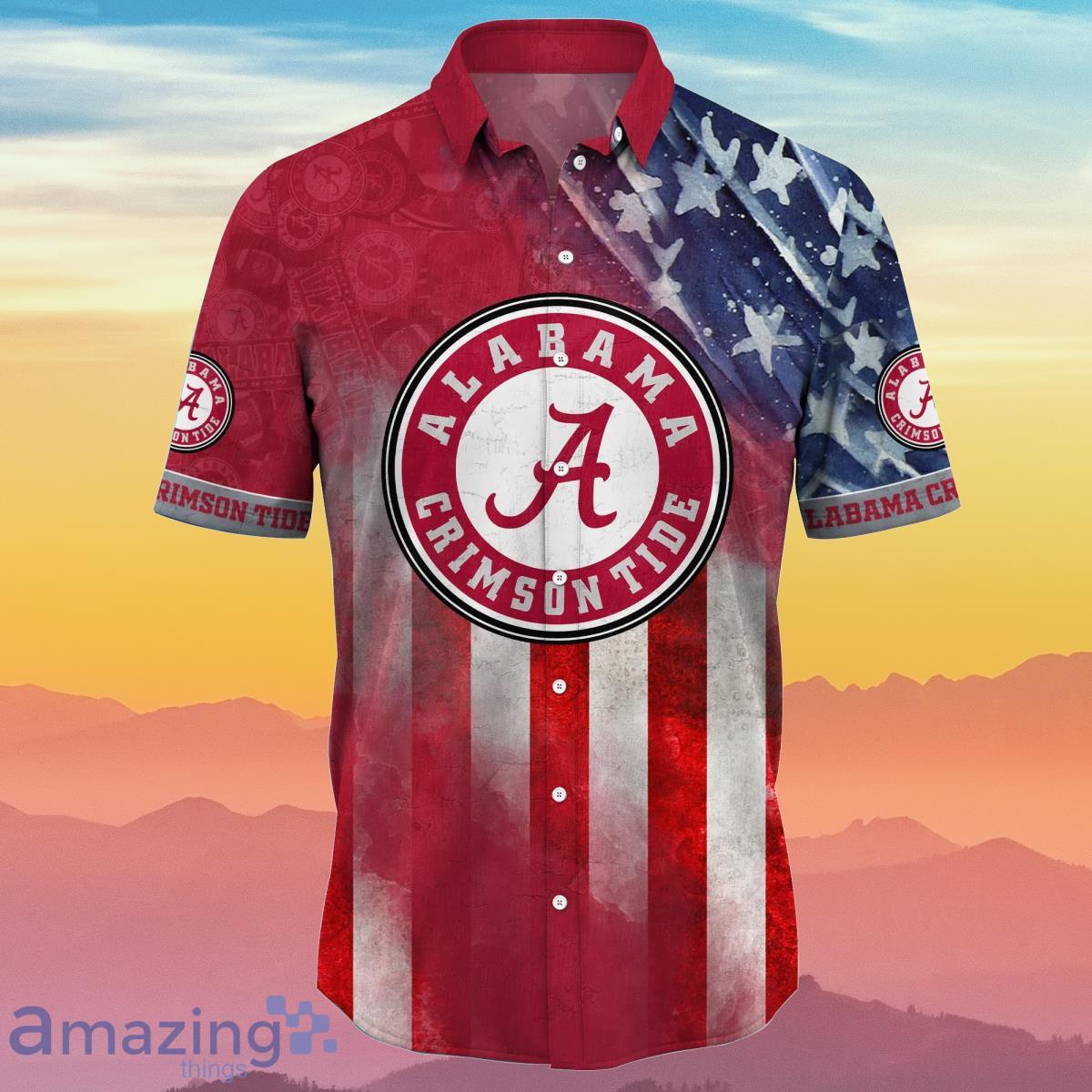 Alabama Crimson Tide NCAA1 Hawaiian Shirt Independence Day Best Gift For Happy Day Product Photo 2