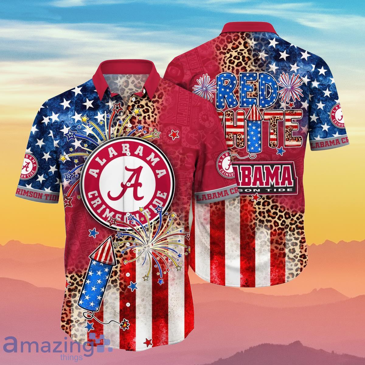 Alabama Crimson Tide NCAA1 Hawaiian Shirt Independence Day Special Gift For Men And Women Fans Product Photo 1