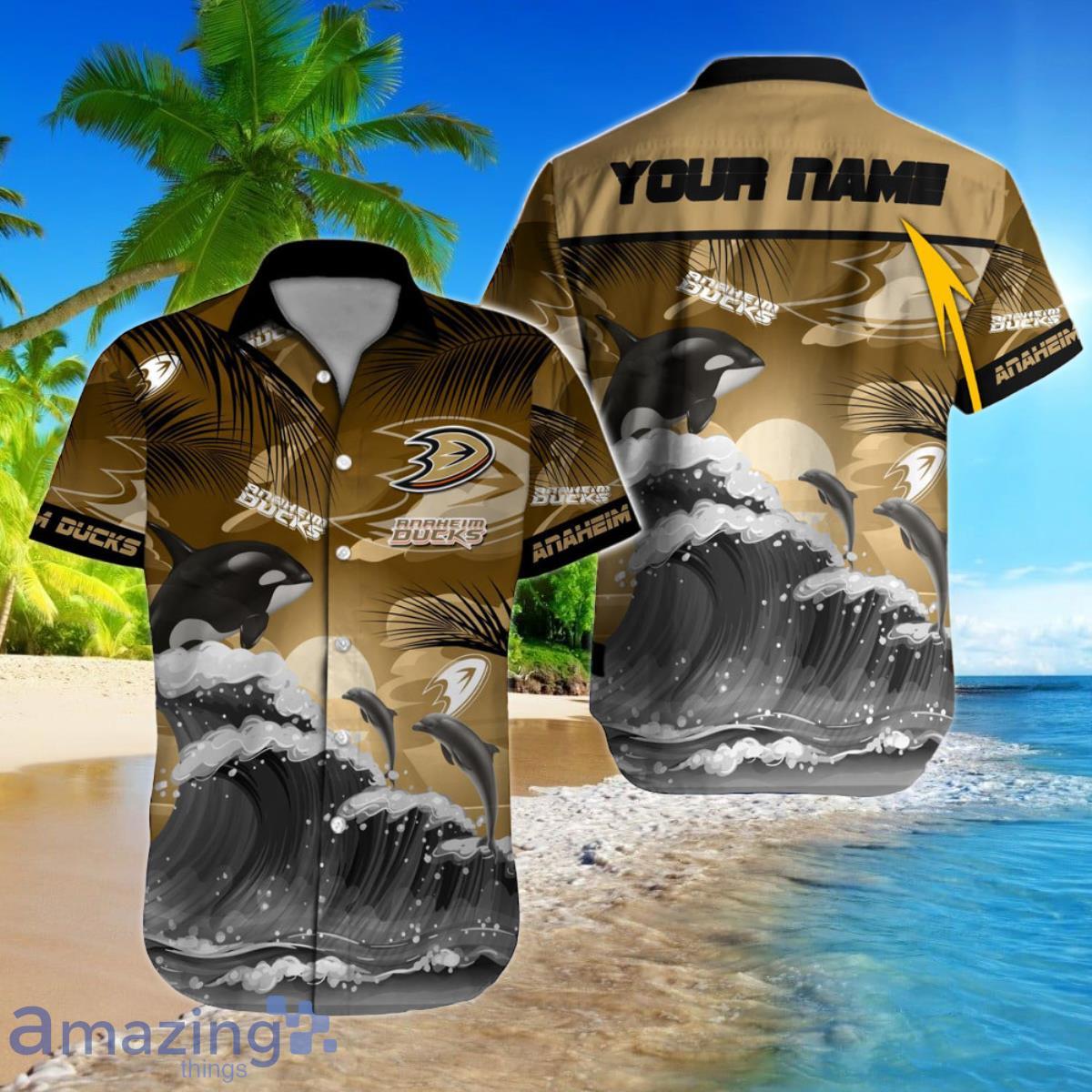 Anaheim Ducks NHL Hawaiian Shirt And Shorts For Men Women Special Gift For  Real Fans - YesItCustom