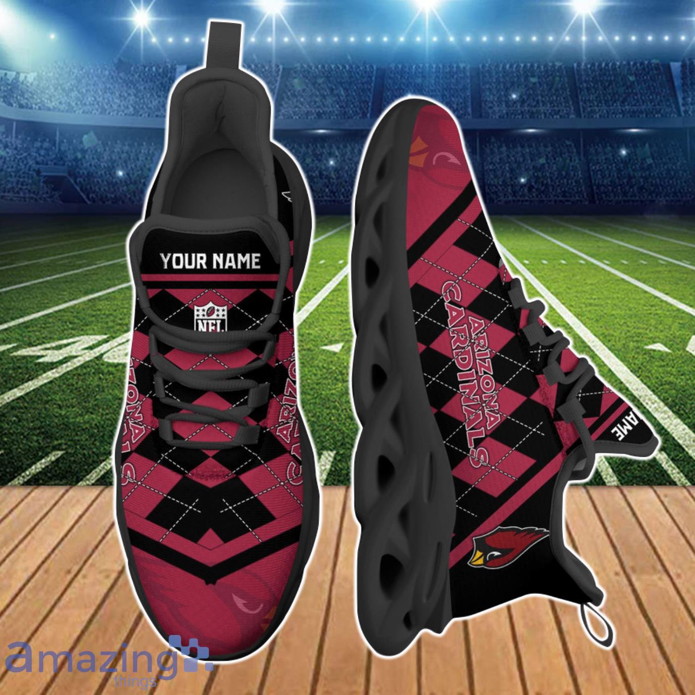 Arizona Cardinals NFL Clunky Max Soul Shoes Personalized For Men Women Product Photo 2