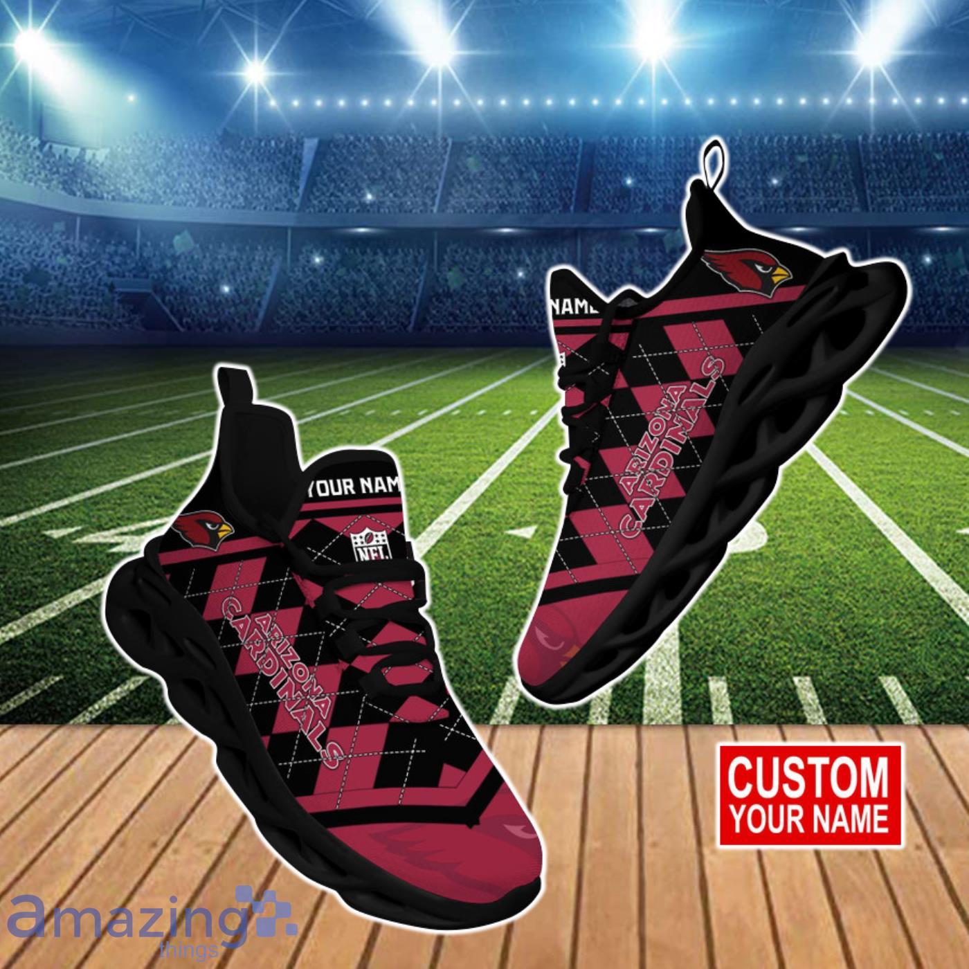 Arizona Cardinals NFL Clunky Max Soul Shoes Personalized For Men Women Product Photo 1