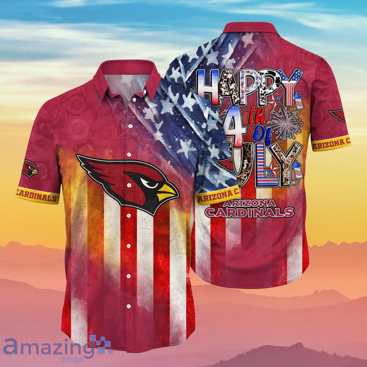 Arizona Cardinals NFL Fans Statue of Liberty Summer Hawaiian Shirt -  Freedomdesign