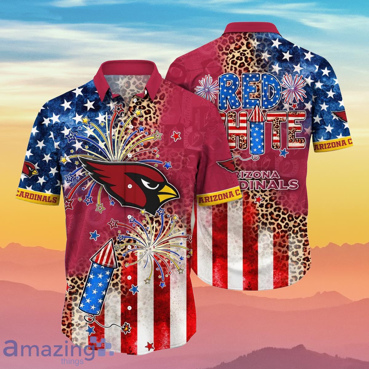 Arizona Cardinals NFL Hawaiian Shirt Independence Day Best Gift For Special  Day