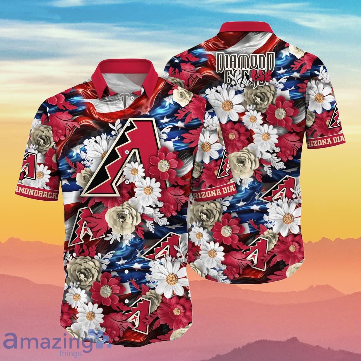 Arizona Diamondbacks MLB Hawaiian Shirt For 4th Of  July Independence Day Best Choice For Fans Product Photo 1
