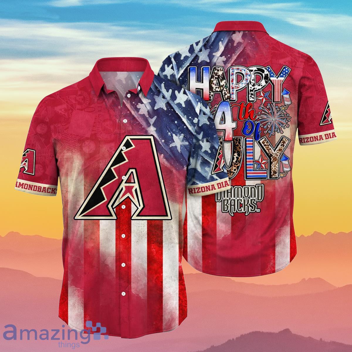 Arizona Diamondbacks MLB Hawaiian Shirt Happy 4th Of July Special Gift For  Men And Women
