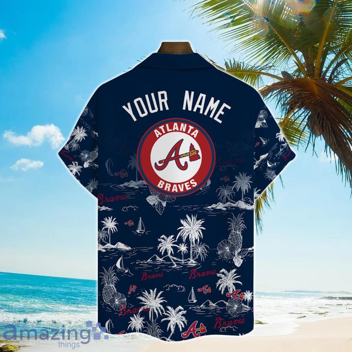 Personalized Atlanta Braves Baseball Full Printing Hawaiian Shirt