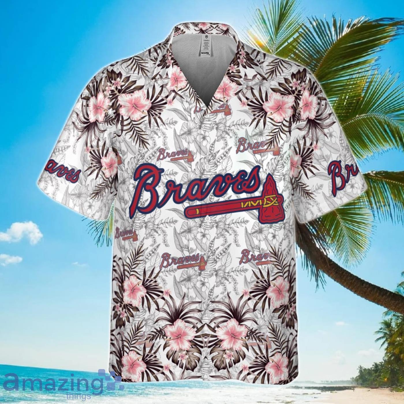Atlanta Braves Major League Baseball 2023 Hawaiian Shirt Product Photo 2