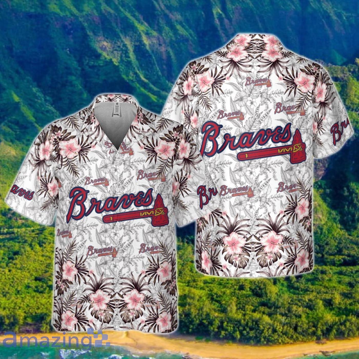 Atlanta Braves Major League Baseball 2023 Hawaiian Shirt Product Photo 1