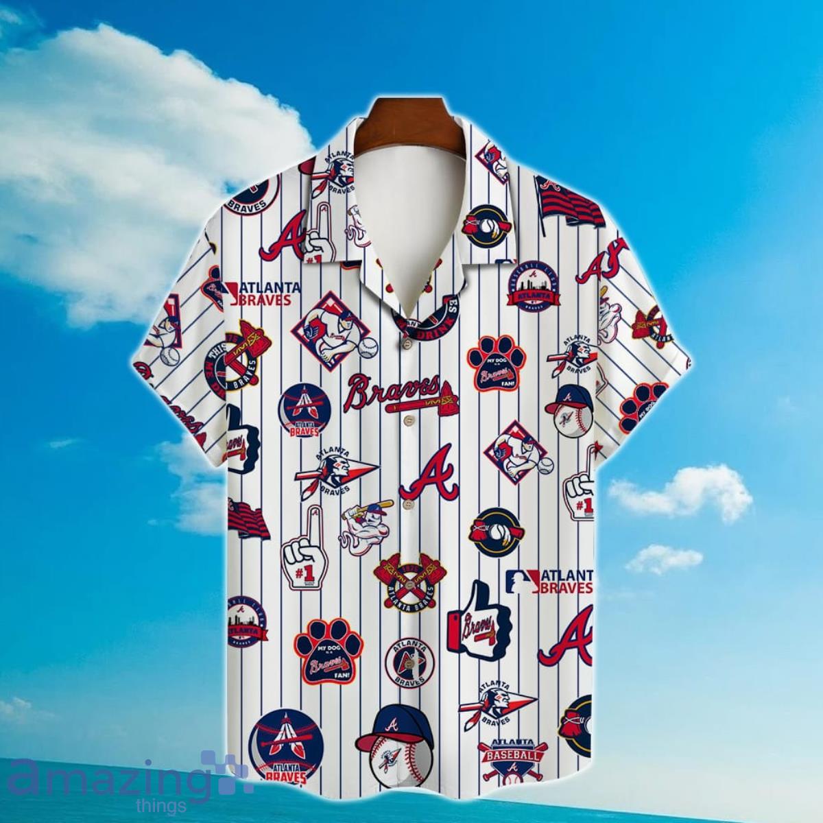 Atlanta Braves Major League Baseball 3d Print Hawaiian Shirt - Shibtee  Clothing