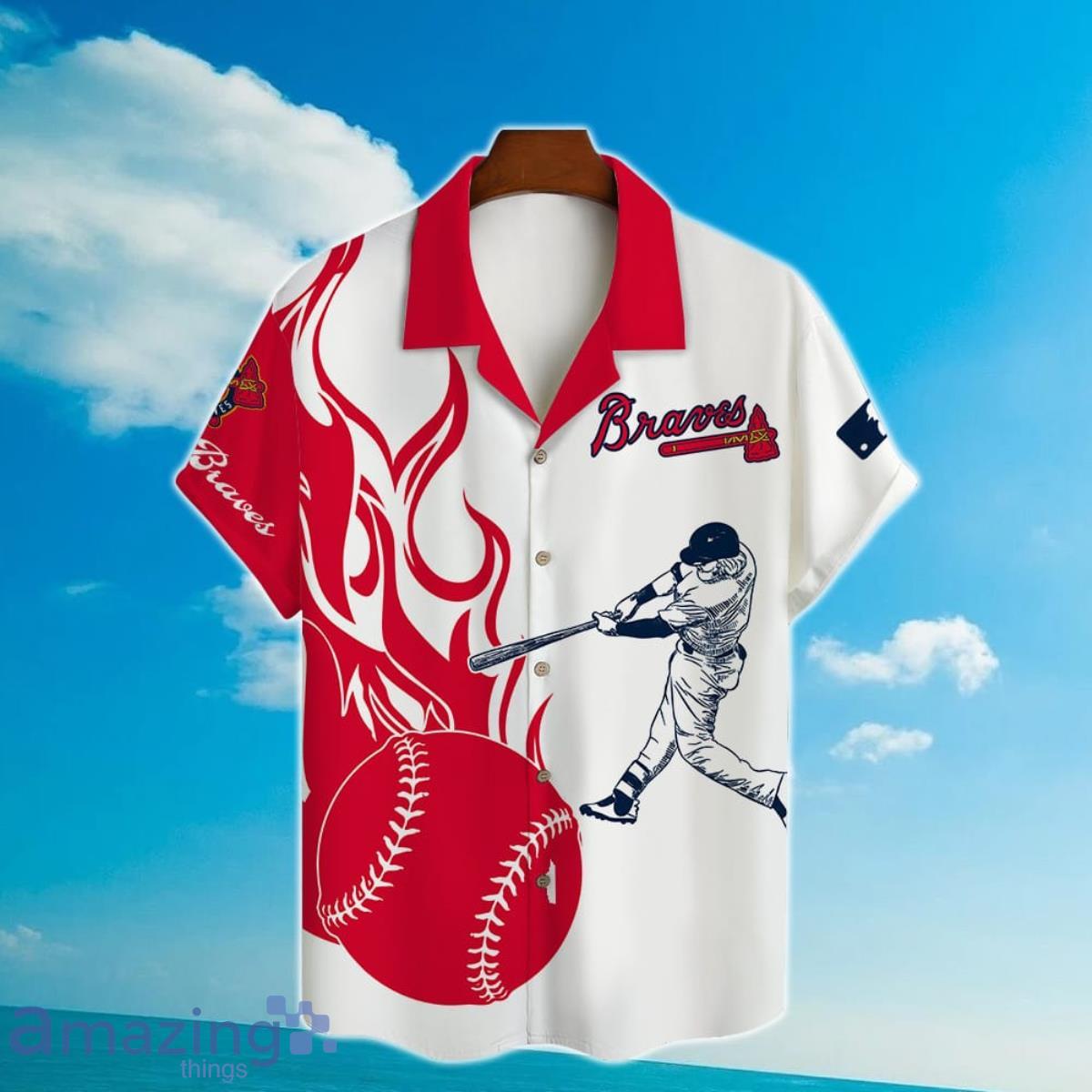 Atlanta Braves Major League Baseball 3D Print Hawaiian Shirt For Men Women Product Photo 2