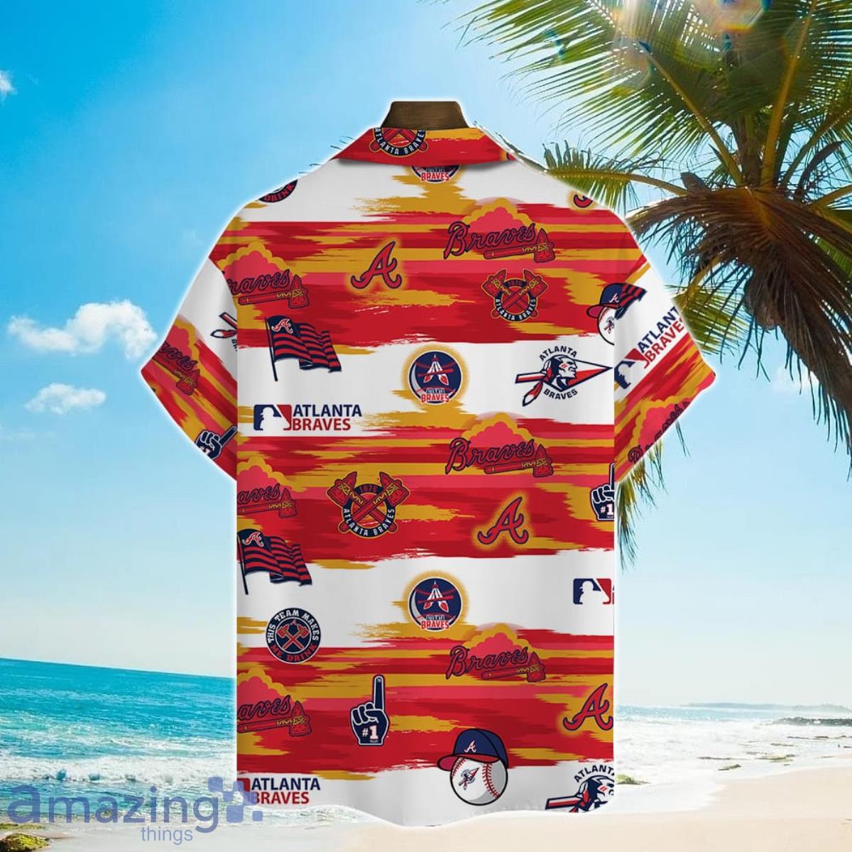 Atlanta Braves Major League Baseball 3d Print Hawaiian Shirt - Shibtee  Clothing