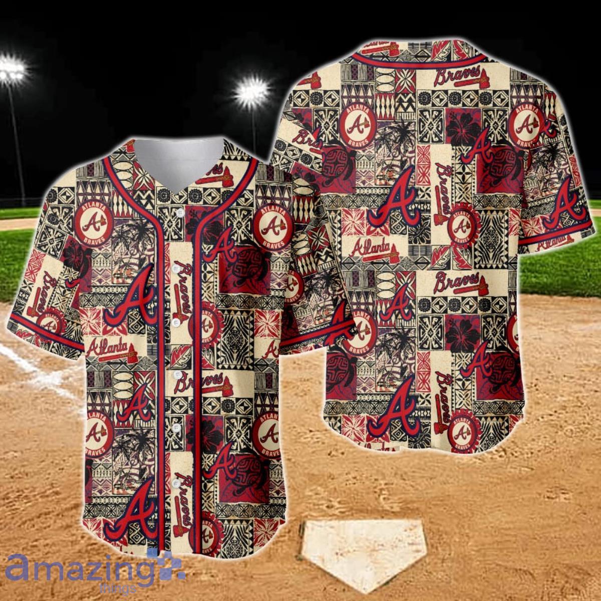 Atlanta Braves - Major League Baseball AOP Baseball Jersey Product Photo 1