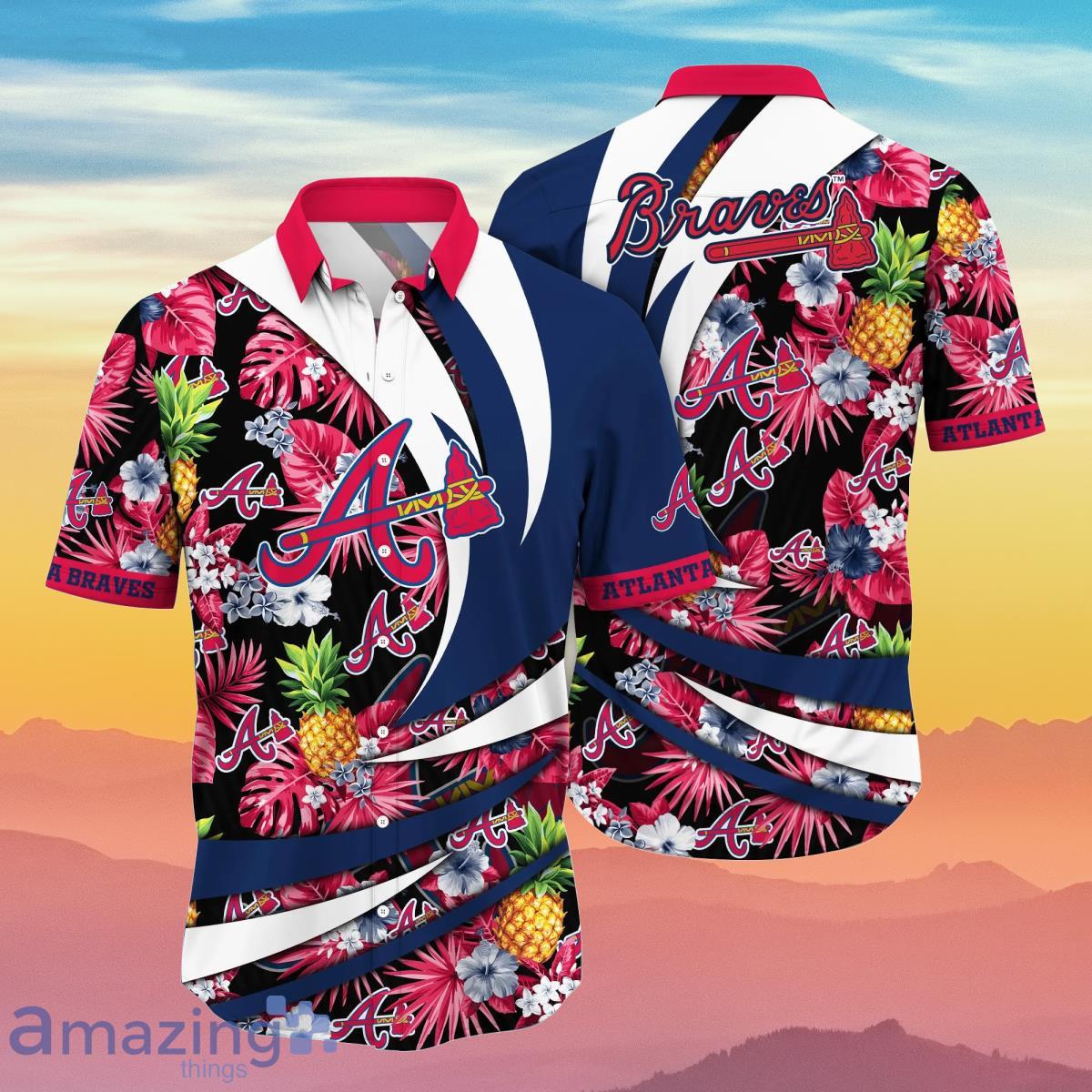 Atlanta Braves MLB Flower Hawaiian Shirt Unique Gift For Fans