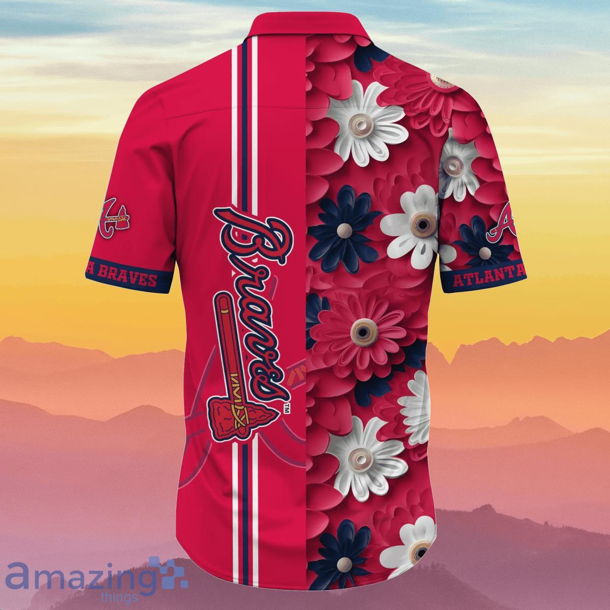 Atlanta Braves MLB Flower Hawaiian Shirt Summer Football Best Idea
