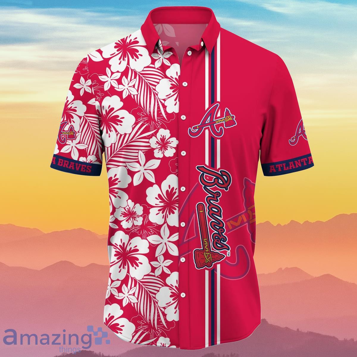 Atlanta Braves Vintage Mlb Hawaiian Shirt Best Summer Gift For