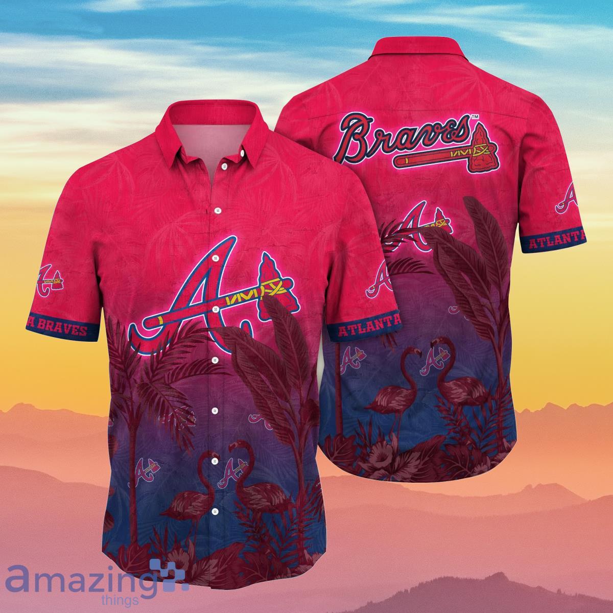 Atlanta Braves MLB Flower Hawaiian Shirt Summer Football Best Gift