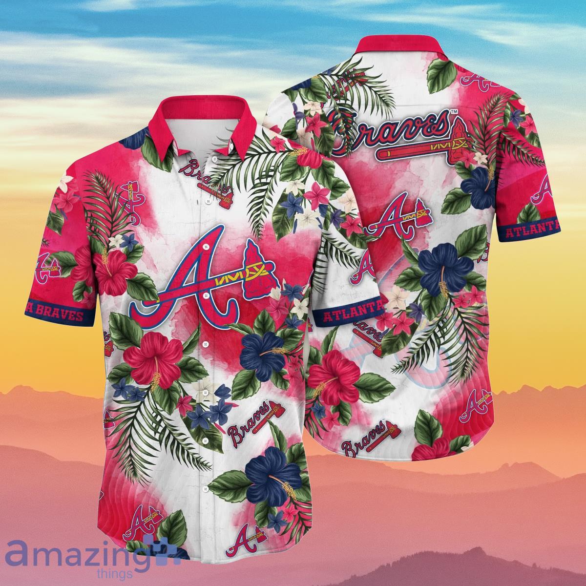 Atlanta Braves MLB Flower Hawaii Shirt And Tshirt For Fans, Summer Football  Shirts NA49507