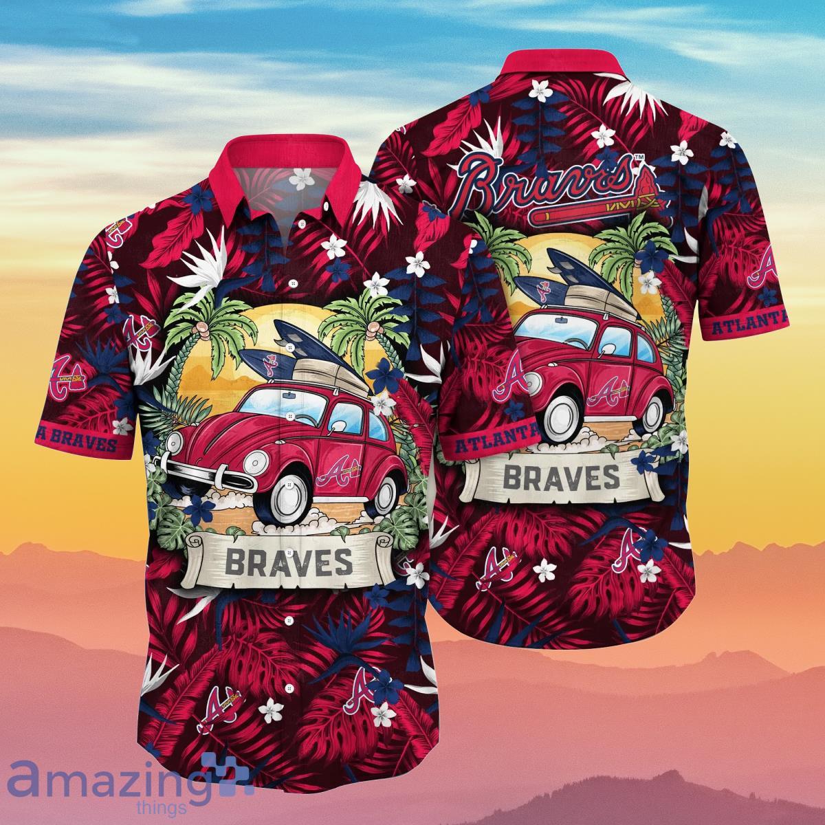 Atlanta Braves MLB Flower Hawaii Shirt And Tshirt For Fans, Summer Football  Shirts NA49221