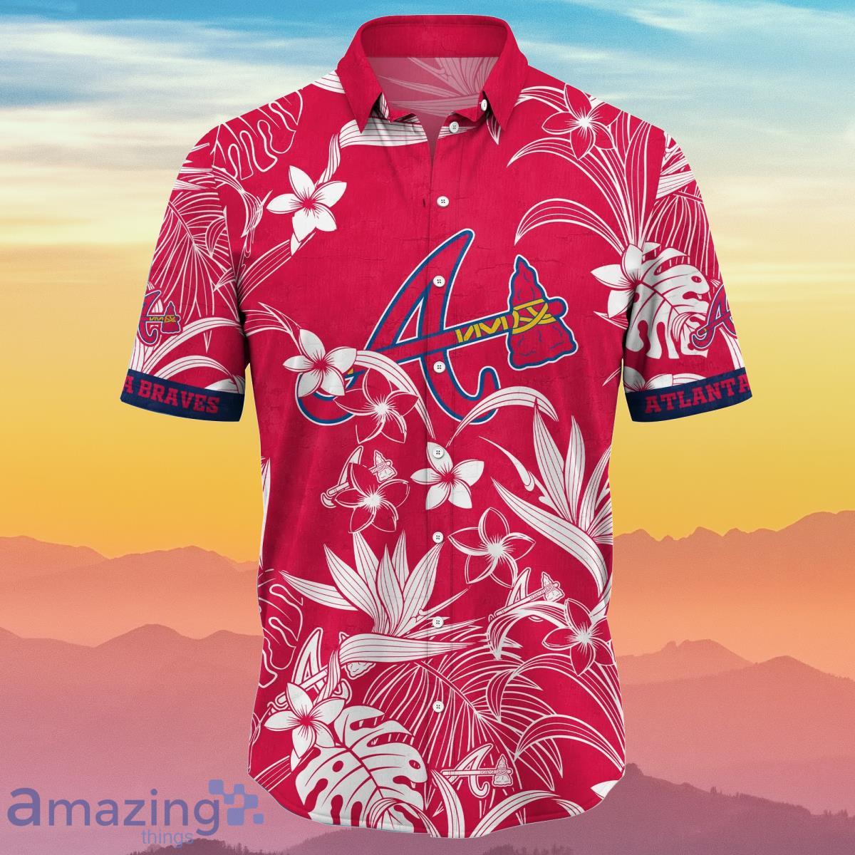 Atlanta Braves MLB Flower Hawaiian Shirt Summer Football Unique