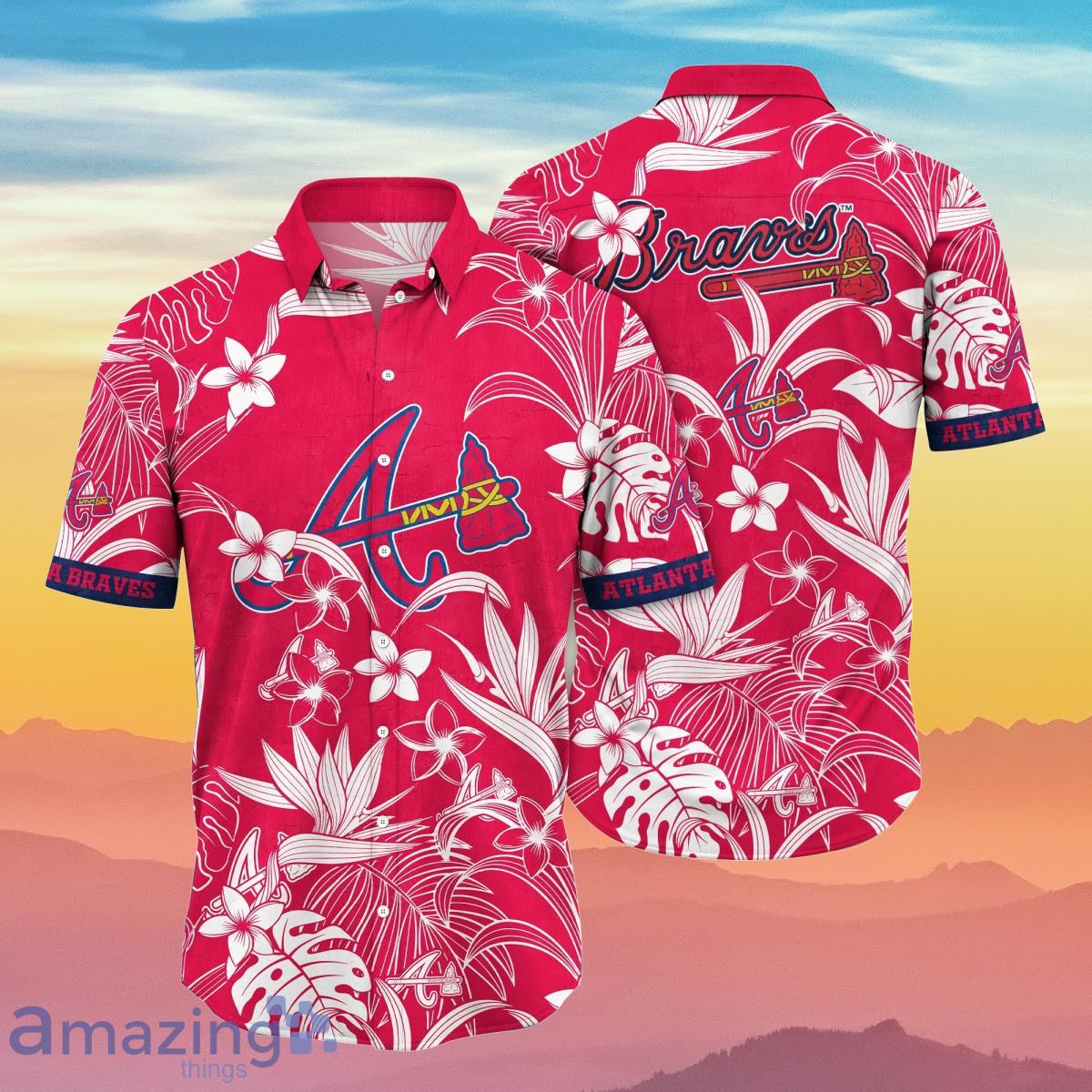 Atlanta Braves MLB Flower Hawaiian Shirt Summer Football Unique Gift For Real Fans Product Photo 1