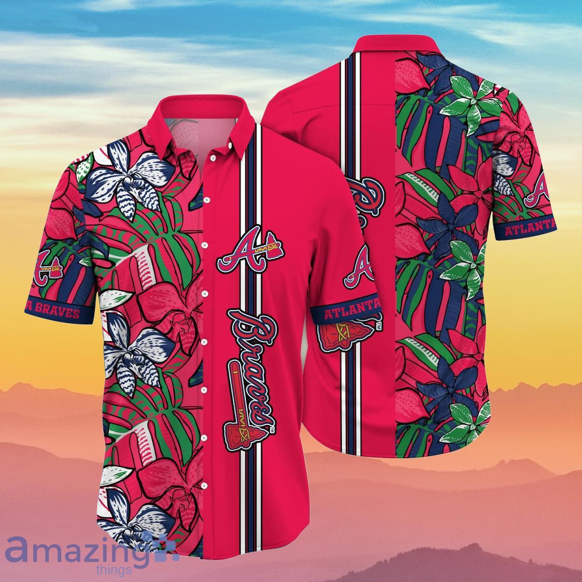 Atlanta Braves MLB Flower Hawaiian Shirt Unique Gift For Fans