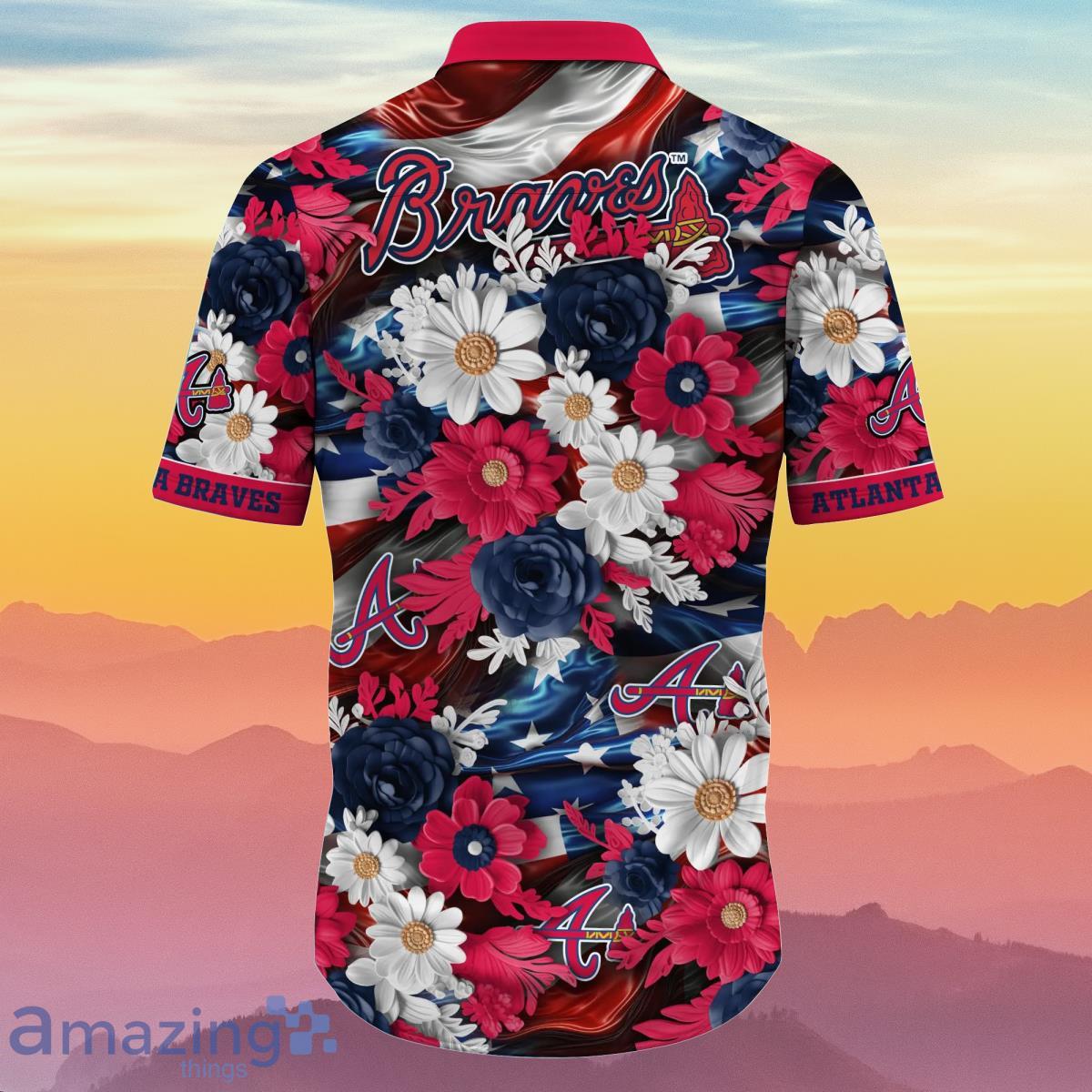 Atlanta Braves MLB Hawaiian Shirt 4th Of July Independence Day