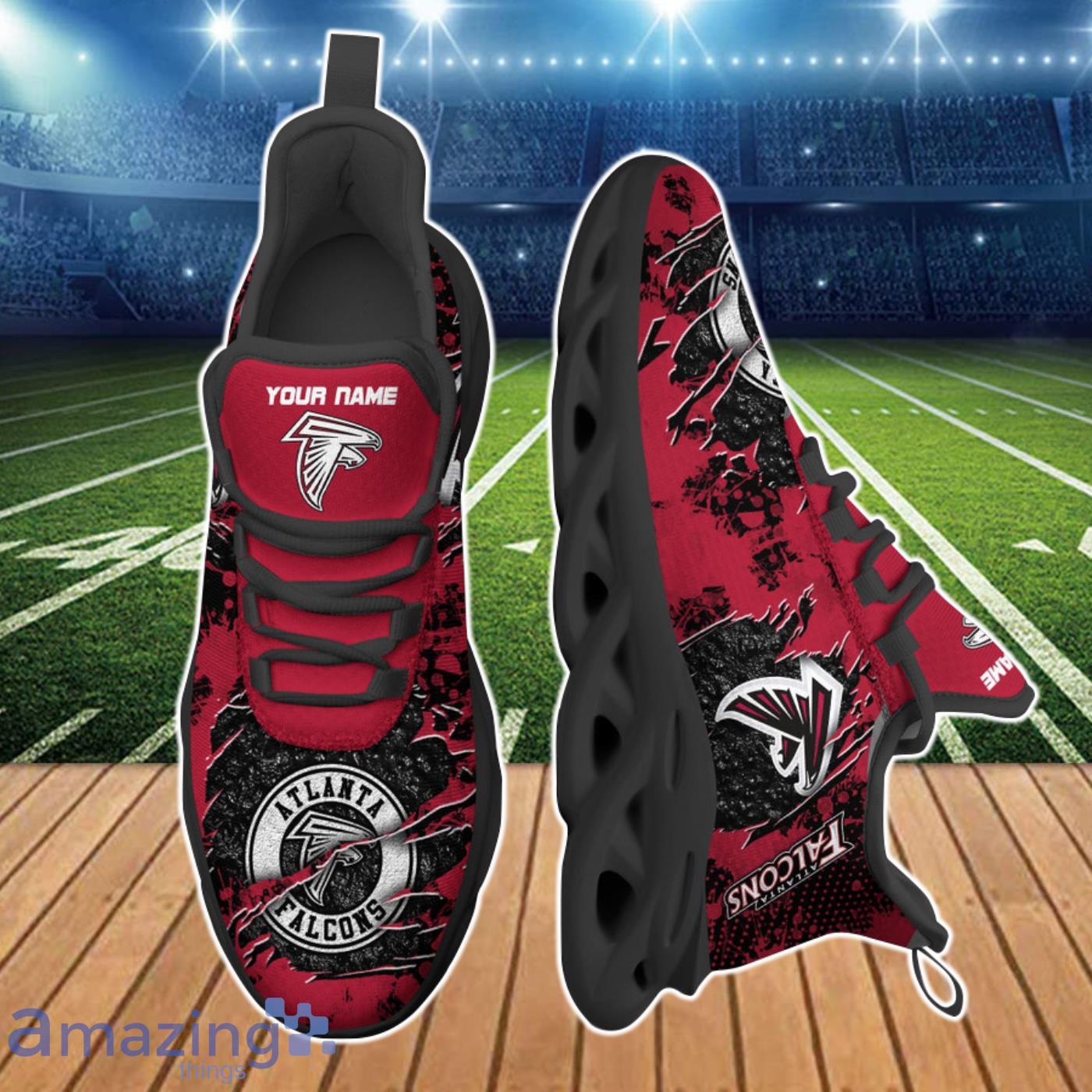 Atlanta Falcons NFL Clunky Max Soul Shoes Custom Name For Fans Product Photo 2
