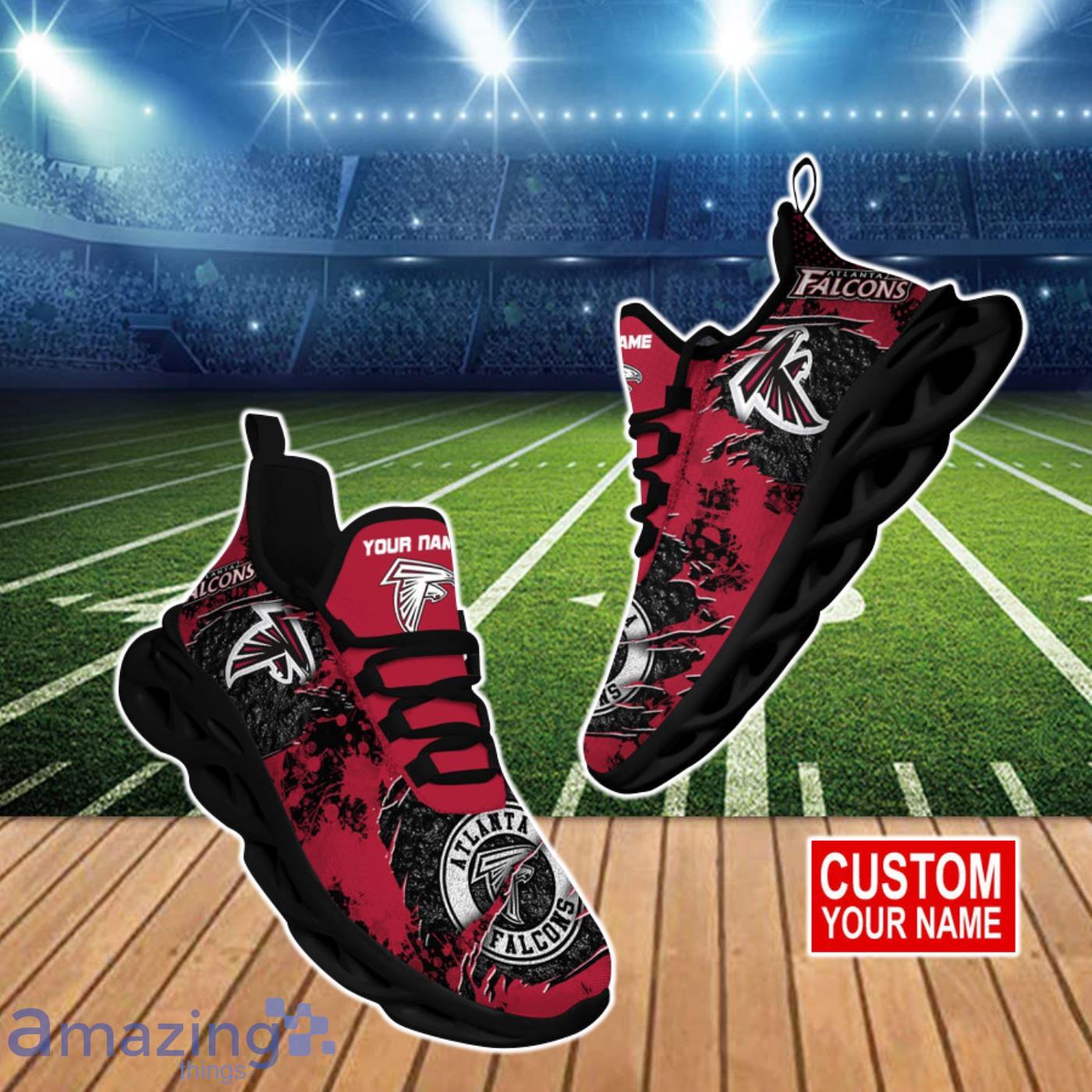 Atlanta Falcons NFL Clunky Max Soul Shoes Custom Name For Fans Product Photo 1