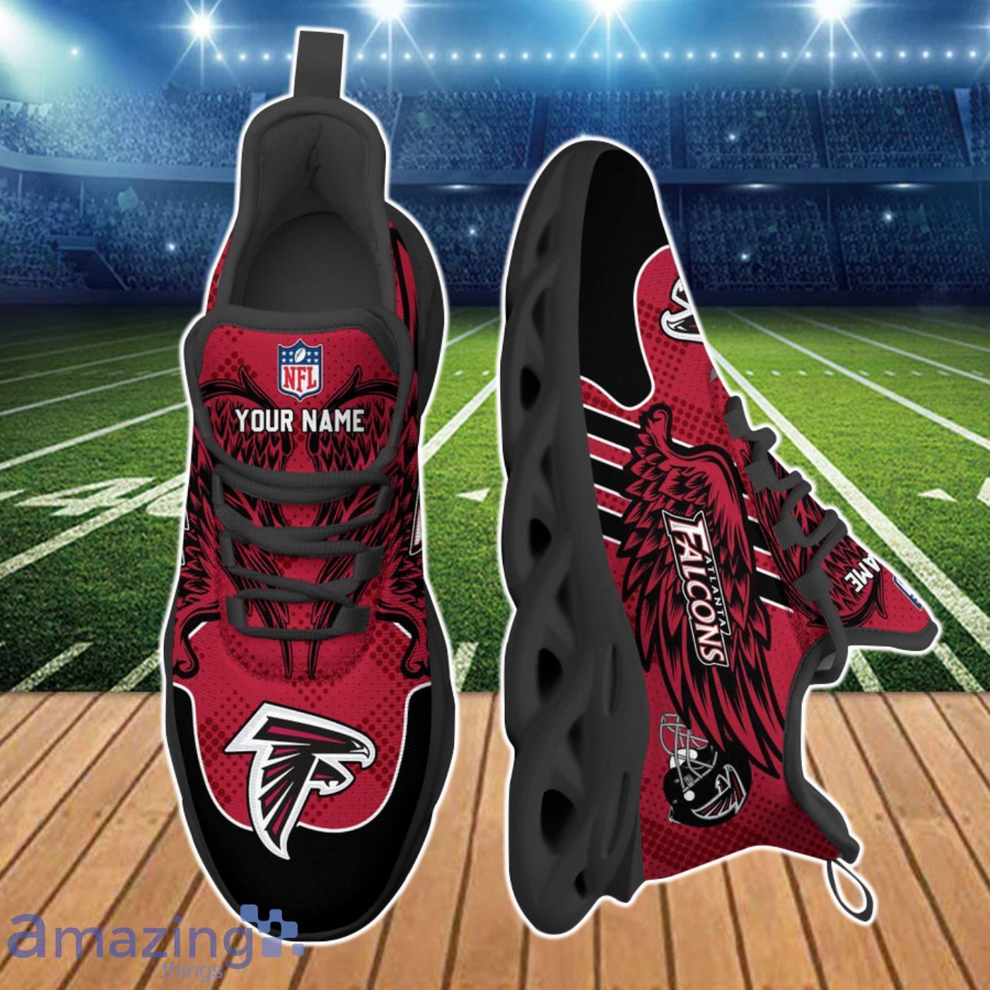 Atlanta Falcons NFL Clunky Max Soul Shoes Custom Name For Men Women Product Photo 2