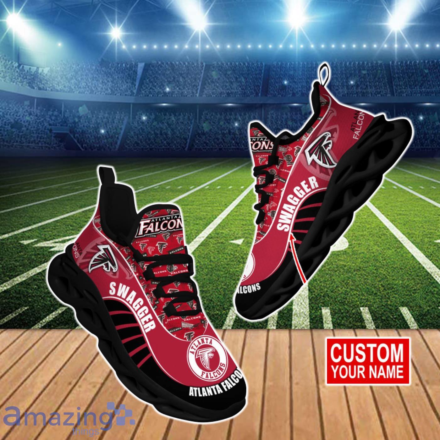 Atlanta Falcons NFL Clunky Max Soul Shoes Custom Name For True Fans Product Photo 1