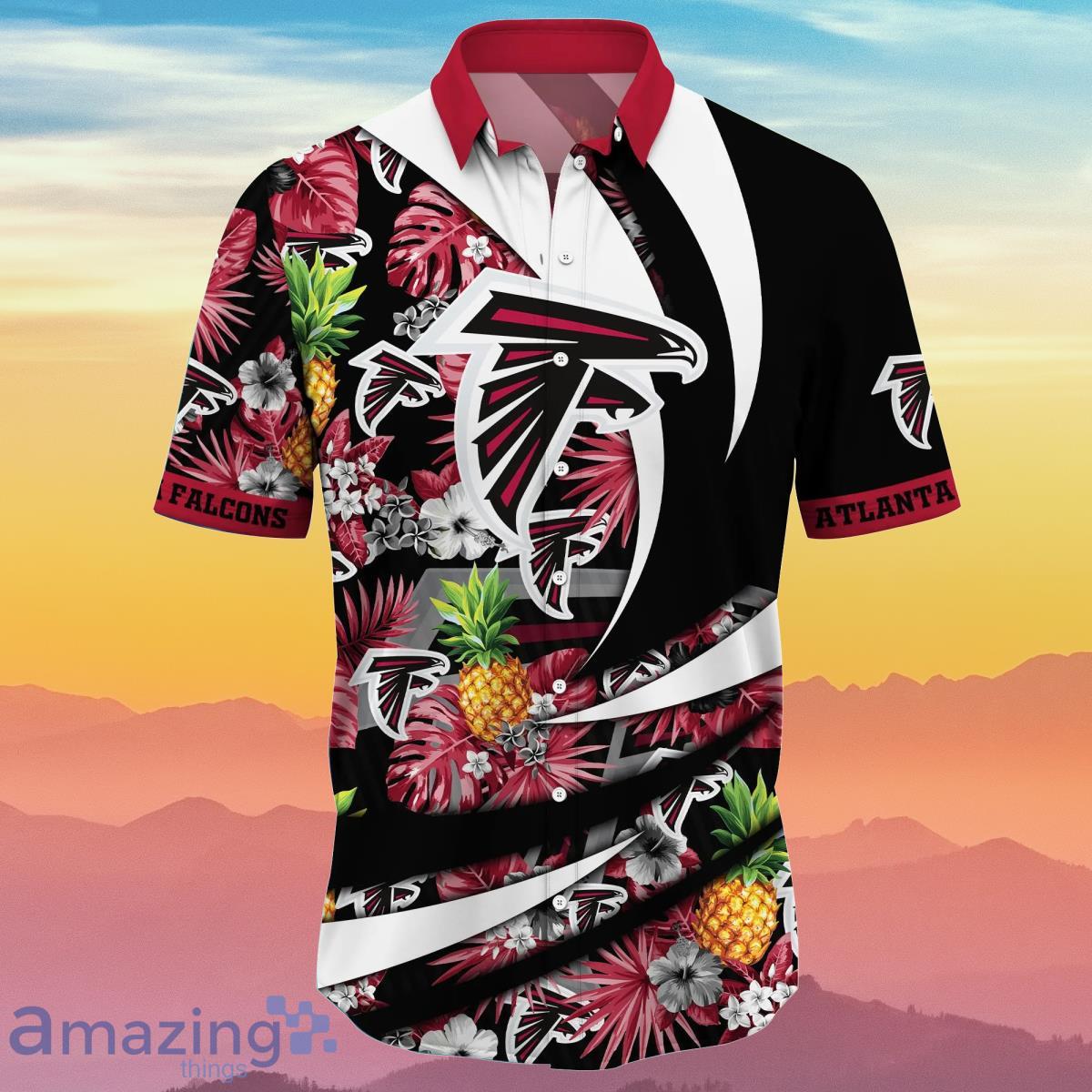 Atlanta Falcons NFL Flower Hawaiian Shirt Unique Gift For Fans