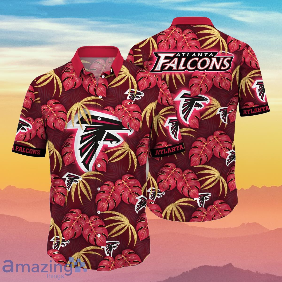 Atlanta Falcons Football Casual Short Sleeve Shirt - Reallgraphics