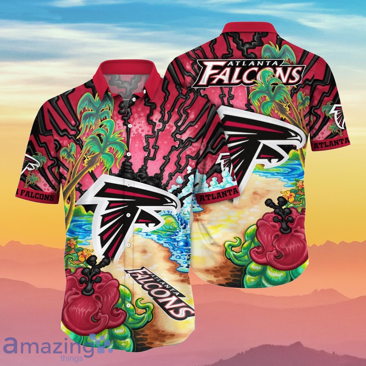 Atlanta Falcons NFL Flower Hawaiian Shirt Summer Football Gift For