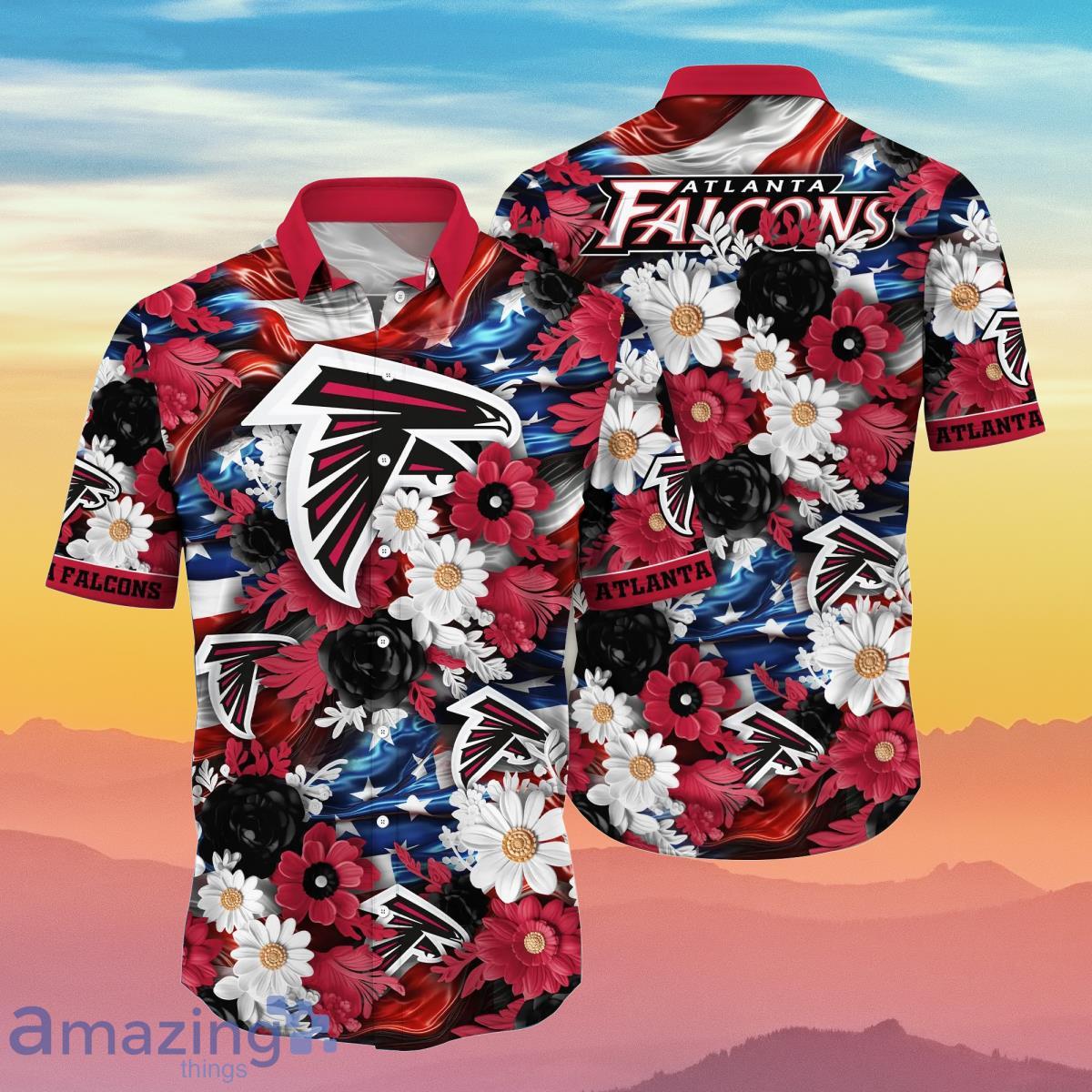 Red NFL Atlanta Falcons Hawaiian Shirt Gift For Loyal Football Fans