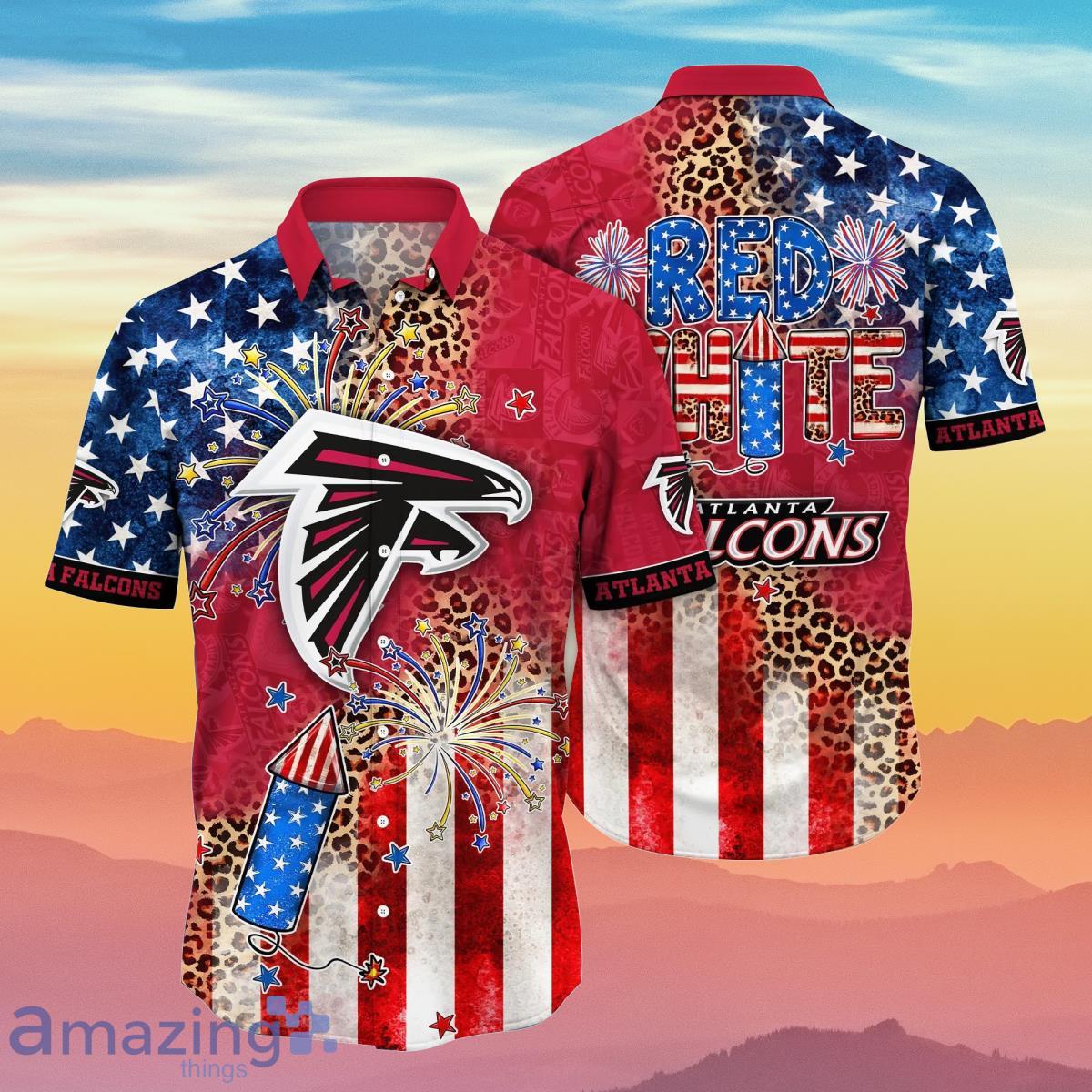 Atlanta Falcons NFL Hawaiian Shirt 4th Of July Independence Day